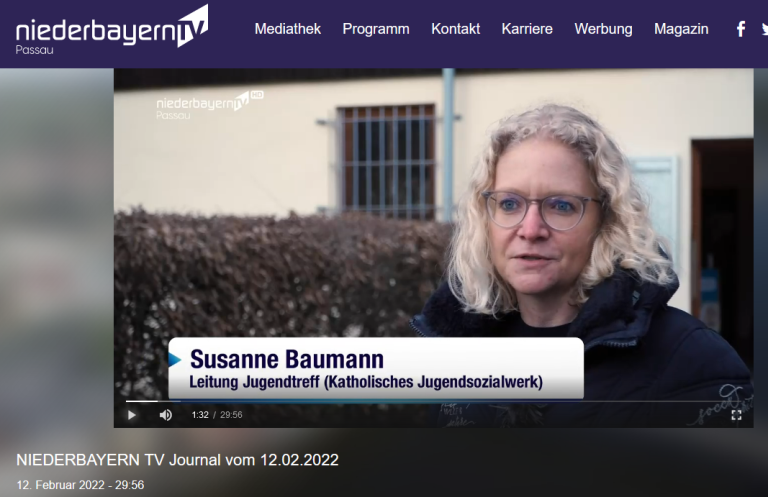 Niederbayern TV Beitrag Jugendtreff