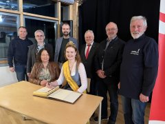 Eintrag Goldenes Buch Honigprinzessin