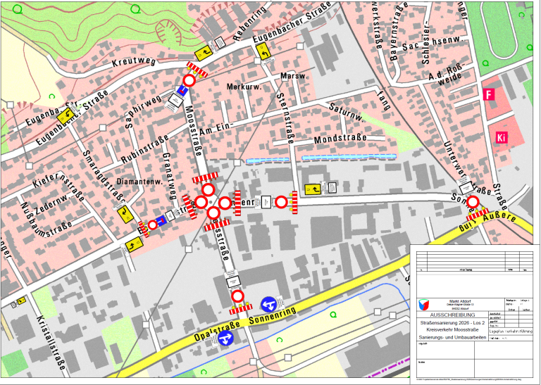 Sperrung Moosstraße September 2026 Sperrung Moosstraße September 2026