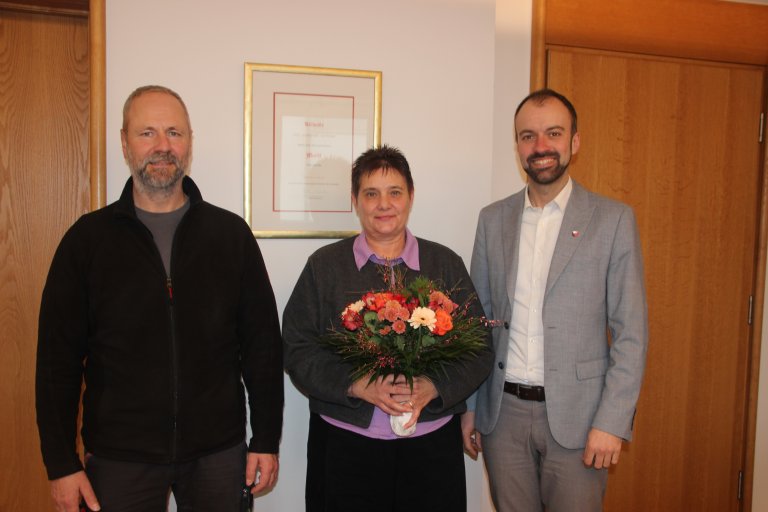 Dienstjubiläum Kornelia Stump Dienstjubiläum Kornelia Stump