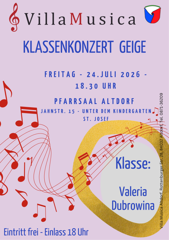 KlassenkonzertDubrowina2026