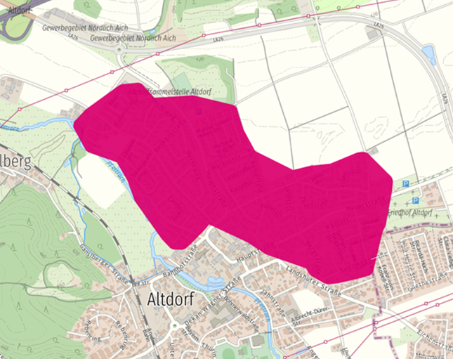 Telekom 2_Altdorf Ost und Ortsteil Pfettrach