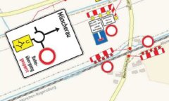 Bahnübergang gesperrt