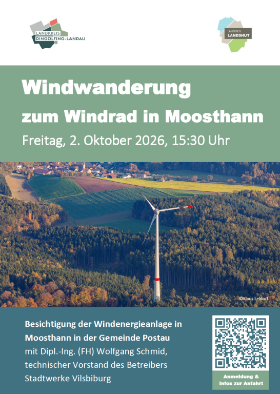 Windwanderung Moosthann